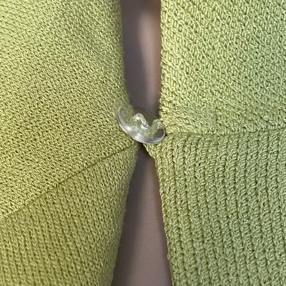 ST.JOHN COLLECTION Lime Green
Jacket with Animal Print Cuffs /skirt Size 8 - Picture 10 of 15